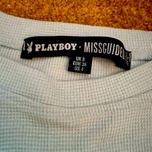 Playboy crew neck long sleeve
